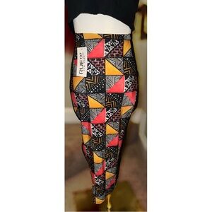 Rue 107 Multicolor Patterned Skirt